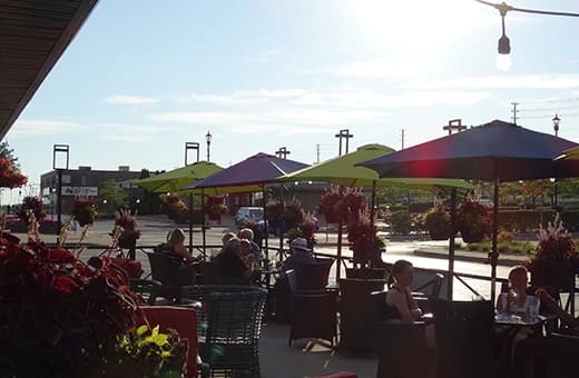 Cobourg Symposium Outdoor Dining patio
