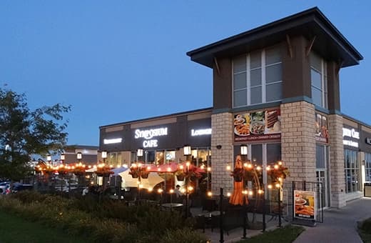 Lindsay Ontario Exterior Symposium Cafe