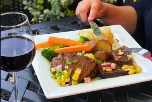 Dinner Short Ribs at Hamilton Symposium Brantford Restaurant