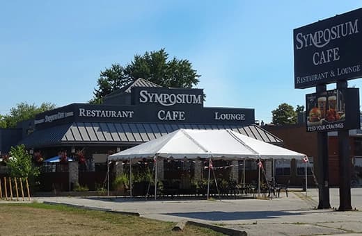 Waterdown Restaurant Exterior Symposium Cafe